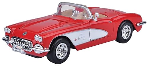 OPO 10 - Miniaturauto im Maßstab 1:24, kompatibel mit Corvette 1959 rot – Motormax 73216 OPO 10 - Miniaturauto im Maßstab 1:24, kompatibel mit Corvette 1959 rot – Motormax 73216 von OPO 10