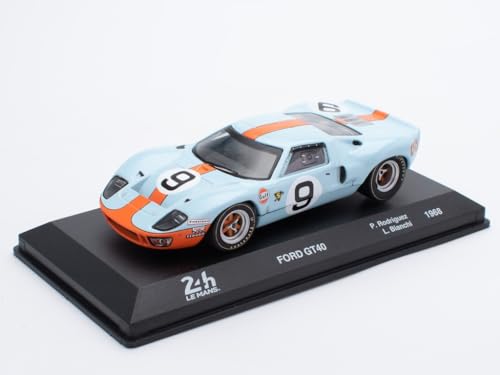 OPO 10 - Miniaturauto im Maßstab 1:43, kompatibel mit Ford GT40 – Rodriguez-Bianchi – 1968 – LE Mans LM006 OPO 10 - Miniaturauto im Maßstab 1:43, kompatibel mit Ford GT40 – Rodriguez-Bianchi – 1968 – LE Mans LM006 von OPO 10