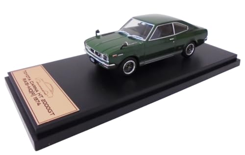 - Miniaturauto zum Sammeln im Maßstab 1:43, kompatibel mit Toyota Carina HT 2000GT 1974 – JPL32 von OPO 10
