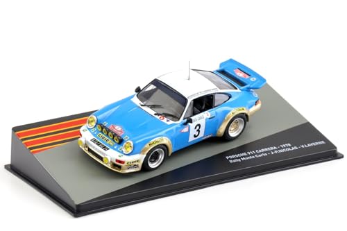 OPO 10 - Modellauto im Maßstab 1:43, kompatibel mit Porsche 911 Carrera Rally Monte Carlo 1978 – PRC06 von OPO 10