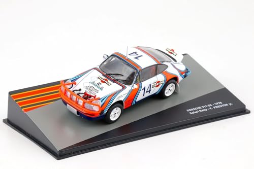 OPO 10 - Modellauto im Maßstab 1:43, kompatibel mit Porsche 911 SC Safari Rally 1978 – PRC04 OPO 10 - Modellauto im Maßstab 1:43, kompatibel mit Porsche 911 SC Safari Rally 1978 – PRC04 von OPO 10