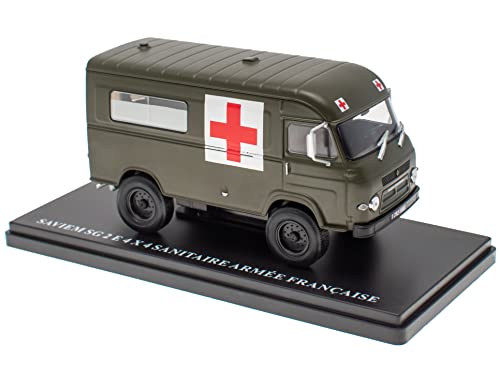 OPO 10 - Nutzfahrzeug 1:43 kompatibel mit SAVIEM SG 2 E 4 X 4 SANITAIRE Armee Francaise 1968 - UTR53 OPO 10 - Nutzfahrzeug 1:43 kompatibel mit SAVIEM SG 2 E 4 X 4 SANITAIRE Armee Francaise 1968 - UTR53 von OPO 10
