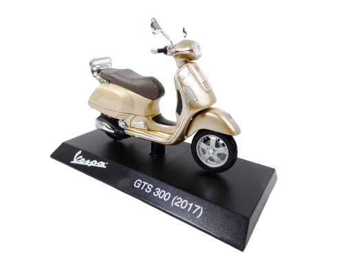 OPO 10 - Sammler-Miniaturroller 1/18 kompatibel mit Piaggio Vespa GTS 300 Gold - 2017 - Ves1005 von OPO 10