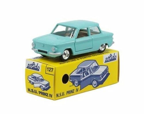 OPO 10 - Sammlung Miniaturauto 1/43 Solido, Reproduktion kompatibel für NSU Prinz IV TÜRKIS - 1271 von OPO 10
