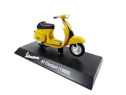 OPO 10 - Sammlung Miniaturroller 1/18 kompatibel mit Piaggio Vespa 50 Elestart gelb - 1969 - Ves0048 von OPO 10