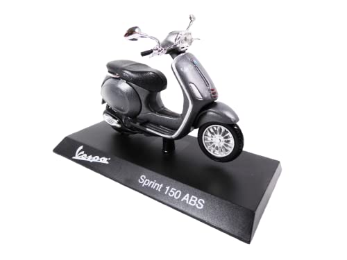 OPO 10 - Sammlung Miniaturroller 1/18 kompatibel mit Piaggio Vespa Sprint 150 ABS grau - 2014 - Ves1004 von OPO 10