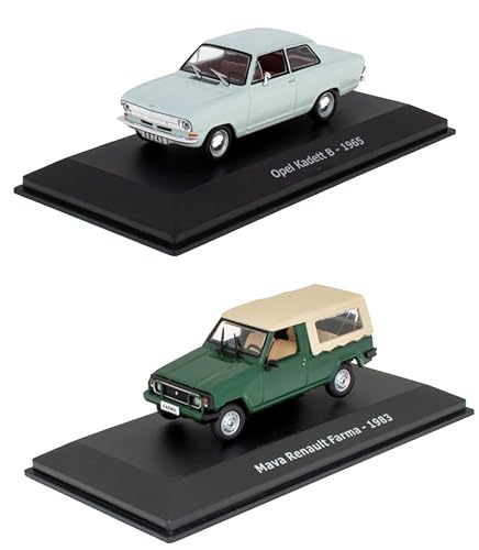 OPO 10 - Set mit 2 Miniaturautos 1/43 kompatibel mit Opel Kadett B + Renault Farma Mava - LCC7 OPO 10 - Set mit 2 Miniaturautos 1/43 kompatibel mit Opel Kadett B + Renault Farma Mava - LCC7 von OPO 10