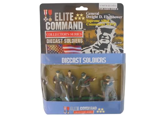 OPO 10 - Set mit 4 Elite Command Dwight Eisenhower WW2 1/32 60mm Miniatur Soldaten Figuren 34161 OPO 10 - Set mit 4 Elite Command Dwight Eisenhower WW2 1/32 60mm Miniatur Soldaten Figuren 34161 von OPO 10