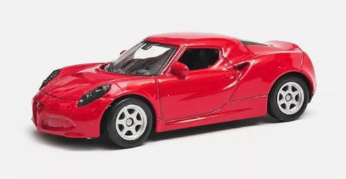 OPO 10 - Welly 3 Zoll (8 cm) ALFA Romeo 4C Miniaturauto von OPO 10