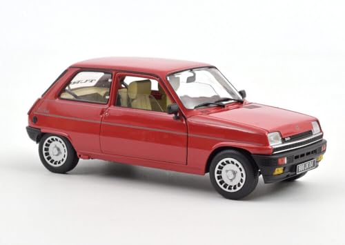 - Sammler-Miniaturauto 1:18 Renault 5 Alpine Turbo rot 1982 – R5 Norev 185243 von OPO 10