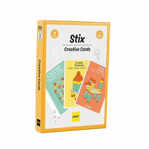OPPI Toys - Stix Kartenset Kreativ OPPI Toys - Stix Kartenset Kreativ von OPPI