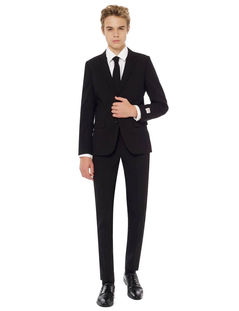 Mr. Black-Kostüm für Jugendliche Opposuits schwarz von OPPO MERCHANDISE GROUP