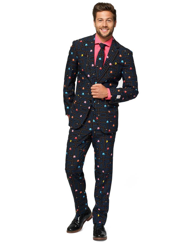 Opposuits Pac Man Anzug Lizenzartikel schwarz-bunt von OPPO MERCHANDISE GROUP