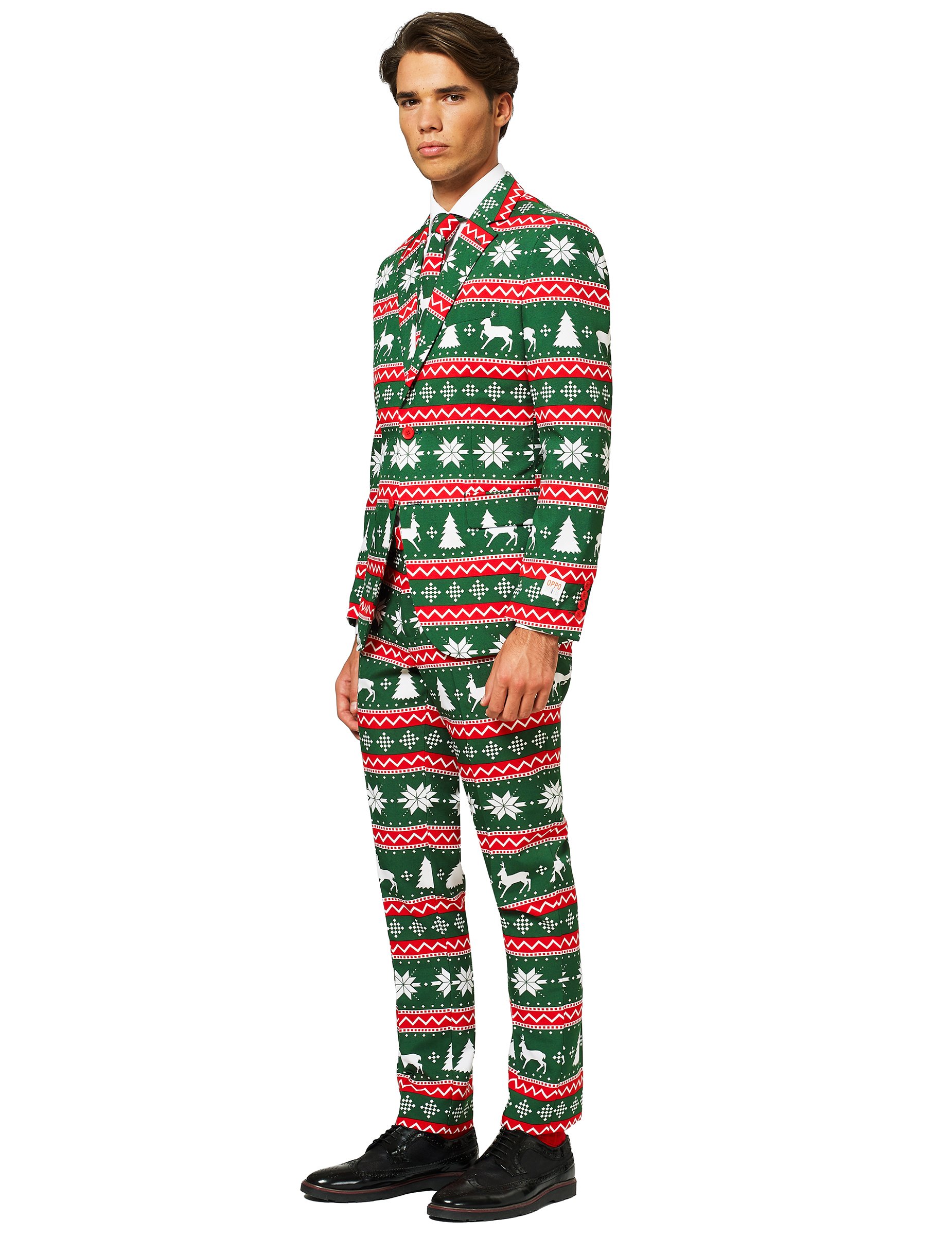 Opposuits grünes Weihnachts-Herrenkostüm von OPPO MERCHANDISE GROUP