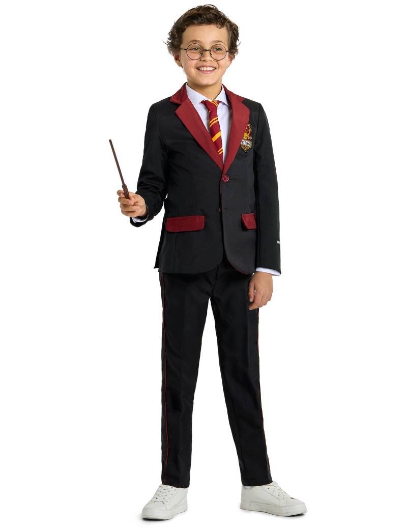 Mr. Gryffindor-Kostüm für Jungen Suitmeister schwarz-rot-gelb von OPPO MERCHANDISE GROUP