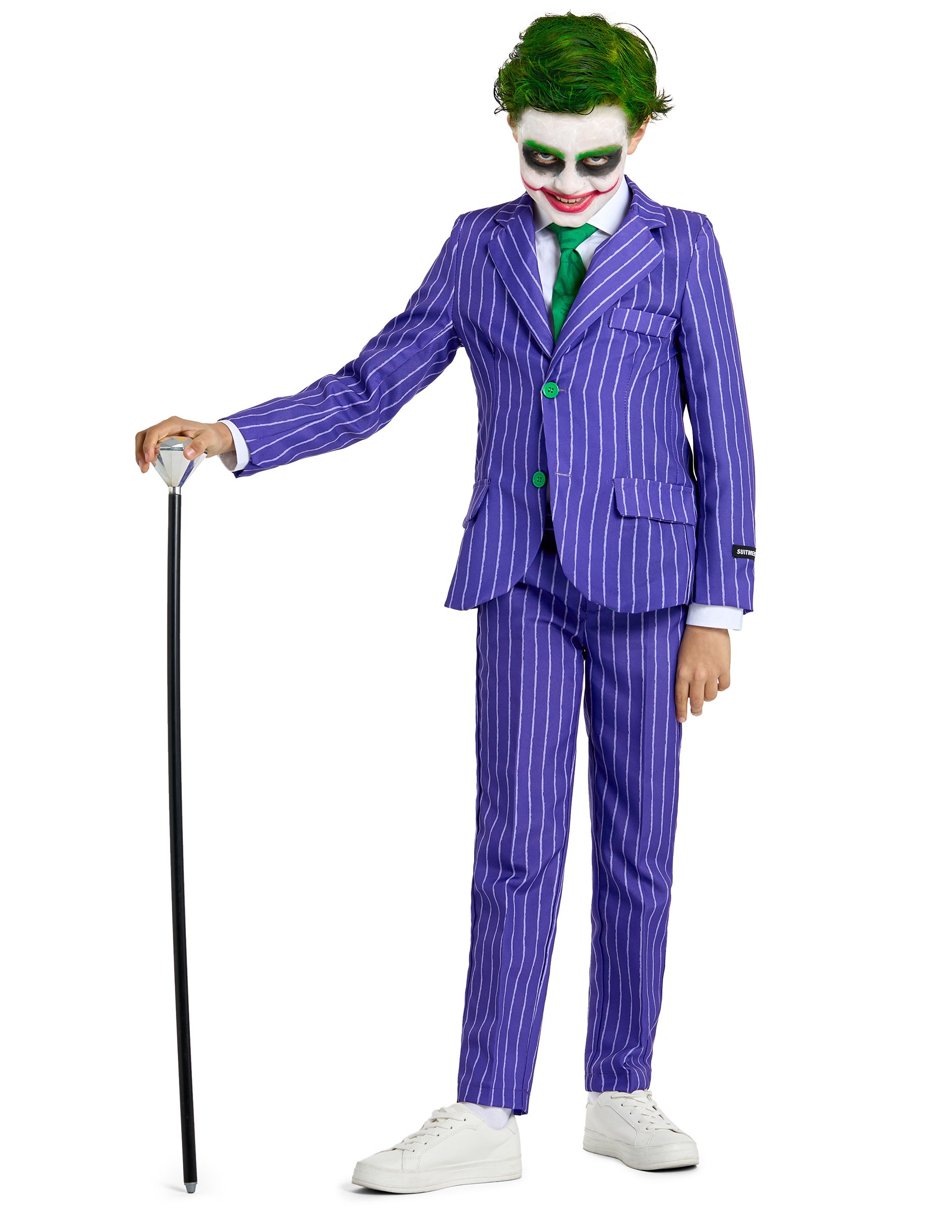 Mr. Joker-Kostüm für Kinder Suitmeister violett-grün von OPPO MERCHANDISE GROUP