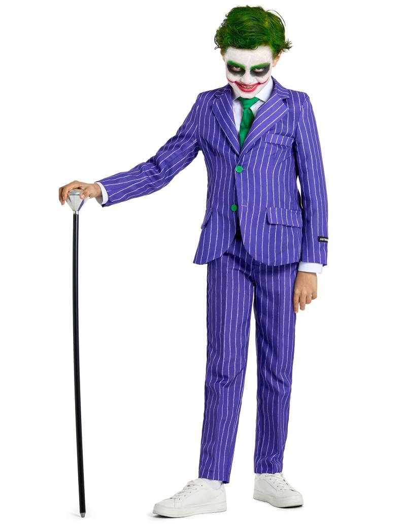 Mr. Joker-Kostüm für Kinder Suitmeister violett-grün von OPPOSUITS