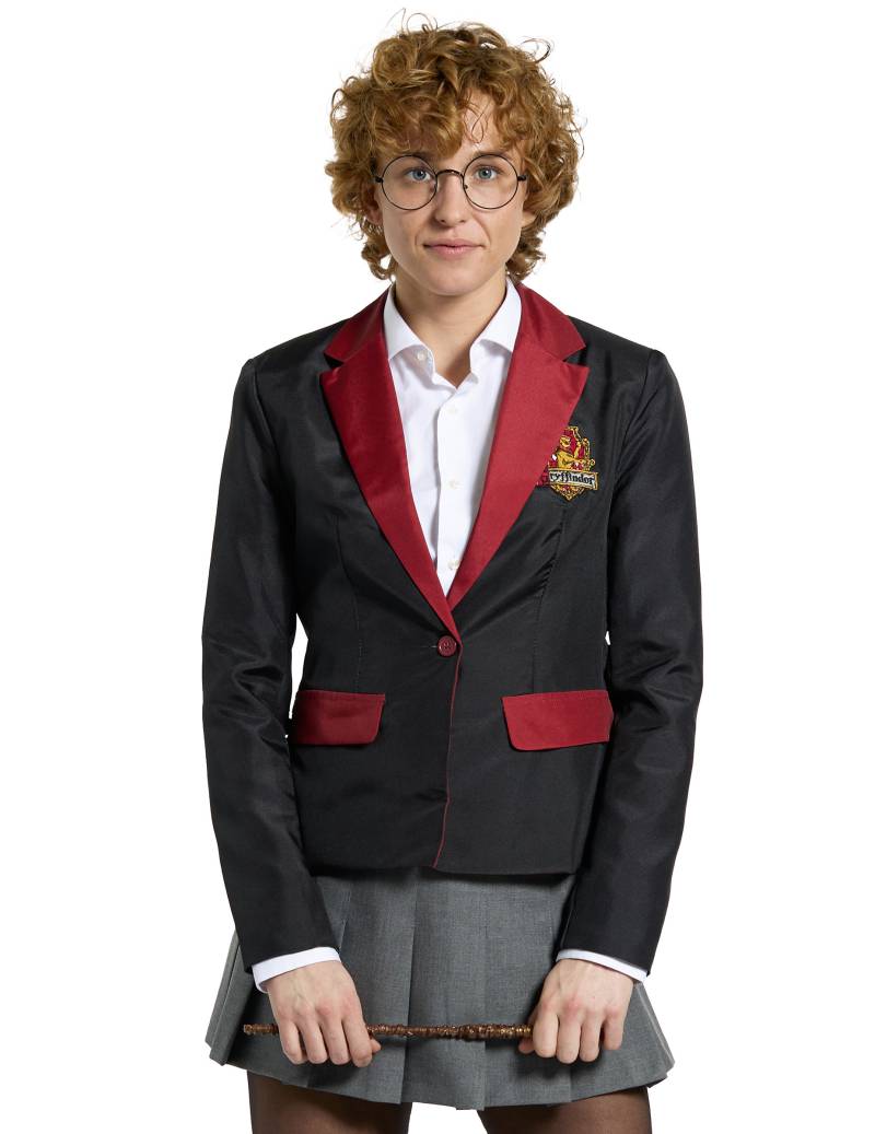 Mrs. Gryffindor-Jacke für Damen Opposuits schwarz-rot von OPPOSUITS