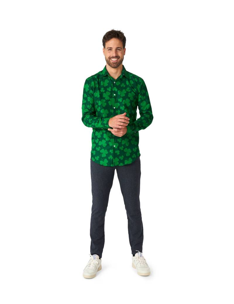 SuitmeisterSt. Patricks Hemd für Erwachsene grün von OPPOSUITS