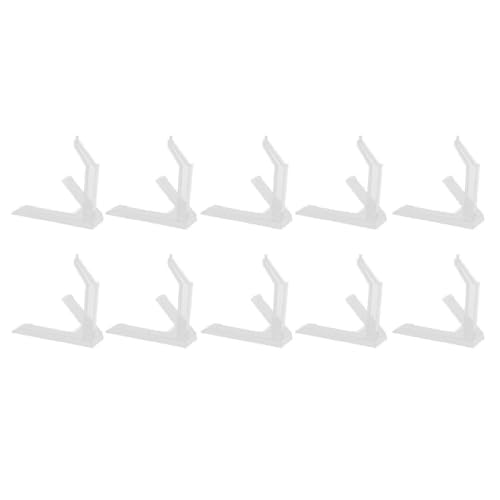 OPPWONG Aktionsabbildung Stand, Abbildung Steht Flexibel 10pcs Aktionsabbildung Anzeige (klar) von OPPWONG