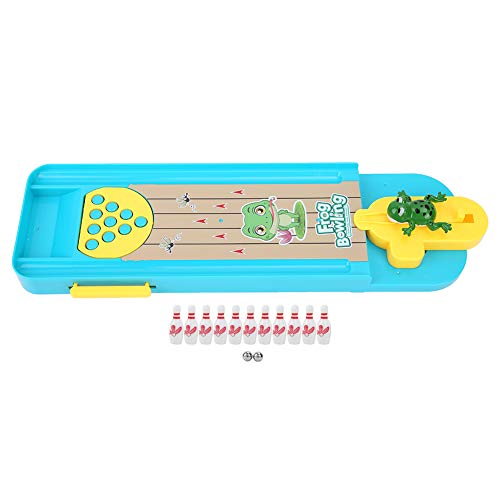 OPPWONG Mini Bowling Spielzeug, Mini Bowling Set Tisch Spielzeug Unterhaltung Desktop Tisch Bowlingspiel Set Eltern Interaktive Ballspielzeug von OPPWONG