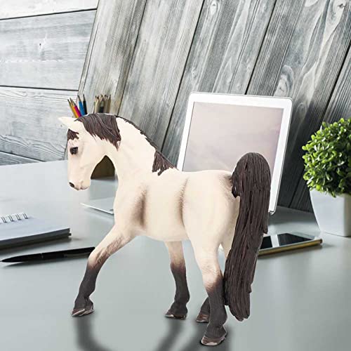 OPPWONG Pferdespielzeug, Caballos de Juguete para Niños Spielzeug Pferdefiguren Pferdebüros Tierfiguren Model Realistische Pferdefiguren Frühes Kognitives Spielzeug für (#1) von OPPWONG