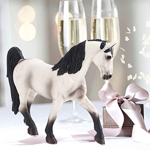 OPPWONG Weißes, Weißes Spielzeug Realistische Pferdestfiguren Simulation White Horse Model Realistische Tierfiguren Spielset für Todllen OPPWONG Weißes, Weißes Spielzeug Realistische Pferdestfiguren Simulation White Horse Model Realistische Tierfiguren Spielset für Todllen von OPPWONG