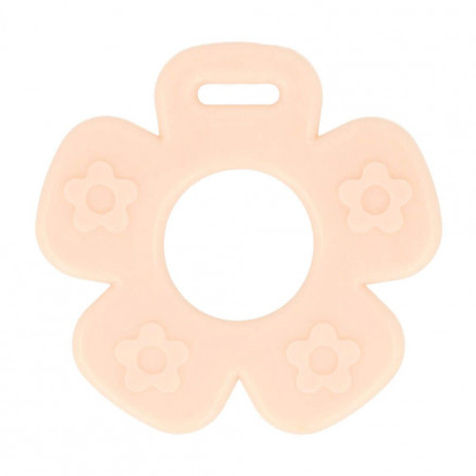 OPRY Beißring Blume Hellosa Ø65mm - 1 Stk von OPRY