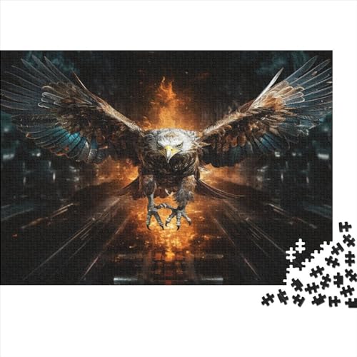 Adler 1000 Teile Fliegende Krawattere Puzzles Erwachsene Geburtstag Wohnkultur Geschicklichkeitsspiel Für Die Ganze Familie Lernspiel Stress Relief 1000pcs (75x50cm) von OPSREY