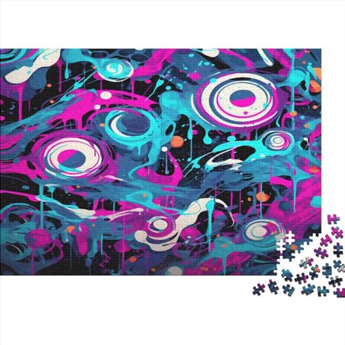 Musik-Symbol Puzzle 1000 Teile Pudelchen Für Erwachsene Familie Challenging Games Geburtstag Home Decor Lernspiel Stress Relief 1000pcs (75x50cm) von OPSREY