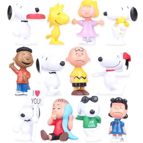 12PCS Snopy Torten Erdnuss Figuren Figuren Snopy Collectible Figurines Snopy Spielzeug Action Figure Mini Hund Figuren für Birthday Party Dekoration zum Kinder 12PCS Snopy Torten Erdnuss Figuren Figuren Snopy Collectible Figurines Snopy Spielzeug Action Figure Mini Hund Figuren für Birthday Party Dekoration zum Kinder von OPVXZAD