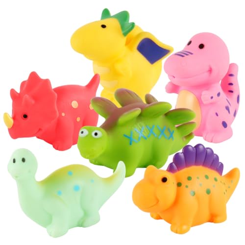 6 Stück Dinosaurier Badespielzeug Lustige Dinosaurier Badewannenspielzeuge Dinosaurier Pool Spielzeug Geschenke Badespielzeuge Babys ab 1 Jahr Badewanne Ideales Zubehör für Jungen und Mädchen 6 Stück Dinosaurier Badespielzeug Lustige Dinosaurier Badewannenspielzeuge Dinosaurier Pool Spielzeug Geschenke Badespielzeuge Babys ab 1 Jahr Badewanne Ideales Zubehör für Jungen und Mädchen von OPVXZAD