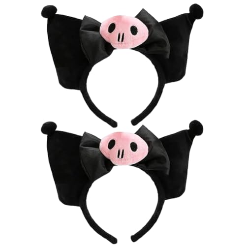 OPVXZAD 2 Stück Haarbänder Mausohr Niedliches Stirnband,Cartoon Bowknot Stirnband,Urlaub Haarschmuck Cosplay Zubehör für Karneval Kopfschmuck Party Supplies OPVXZAD 2 Stück Haarbänder Mausohr Niedliches Stirnband,Cartoon Bowknot Stirnband,Urlaub Haarschmuck Cosplay Zubehör für Karneval Kopfschmuck Party Supplies von OPVXZAD