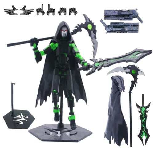 OPVXZAD T13 Action Figure Satz 3D-Gedruckter Actionfiguren mit Sockel Mehrgelenke Mobil Roboter für Sammler Desktop Dekorationen Erwachsene Lieber Freundin oder Kinder OPVXZAD T13 Action Figure Satz 3D-Gedruckter Actionfiguren mit Sockel Mehrgelenke Mobil Roboter für Sammler Desktop Dekorationen Erwachsene Lieber Freundin oder Kinder von OPVXZAD