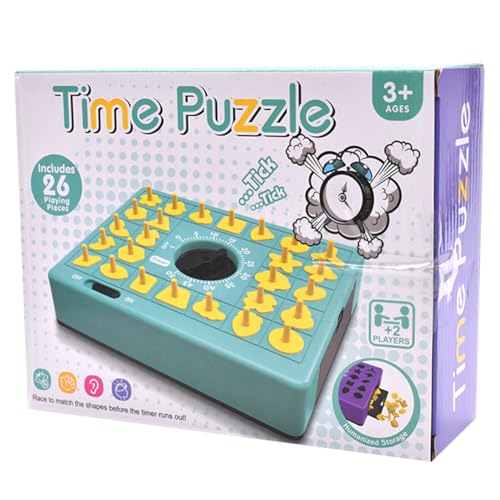 Timing Puzzles Brettspiel für Kinder ab 4 Jahren Logikspiel mit Pop-Up-Mechanismus Lernspielzeug für Jungen & Mädchen als Geschenk für Geburtstag oder Weihnachten von OPVXZAD