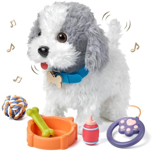OR OR TU Hund Spielzeug Kinder Plüschwelpe Leckt Elektronische Haustiere mit Ferngesteuerter, Spielzeug Hund der Läuft und Bellt, Interaktives Spielzeug für Kinder Mädchen Junge Geschenk OR OR TU Hund Spielzeug Kinder Plüschwelpe Leckt Elektronische Haustiere mit Ferngesteuerter, Spielzeug Hund der Läuft und Bellt, Interaktives Spielzeug für Kinder Mädchen Junge Geschenk von OR OR TU