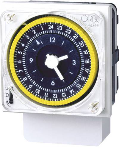 ORBIS Zeitschalttechnik Zeitschaltuhr für Hutschiene Betriebsspannung: 230 V/AC ALPHA QRS 1 Wechsle von ORBIS Zeitschalttechnik