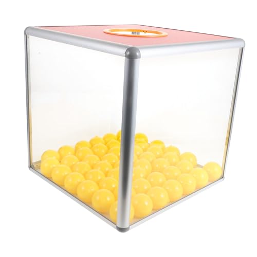 ORFOFE 1 Set Durchsichtiger Preisbox-behälter, Tombola-bälle Für Partys Und Versammlungen, Lotterie-Box, Tombola-Ticket-Box, Tombola-Ticket-Container, ORFOFE 1 Set Durchsichtiger Preisbox-behälter, Tombola-bälle Für Partys Und Versammlungen, Lotterie-Box, Tombola-Ticket-Box, Tombola-Ticket-Container, von ORFOFE