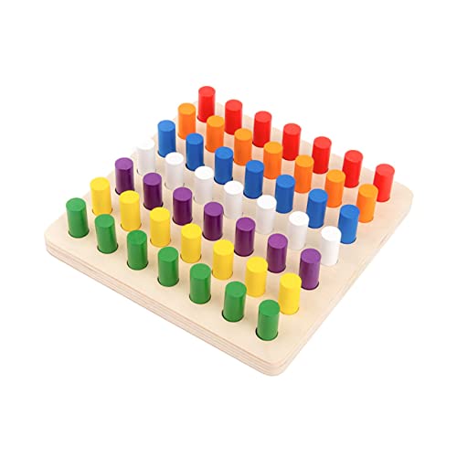 ORFOFE Holzspielzeug Für Montessori Interposer Pädagogisches Motorikspielzeug Zur Sensorischen Geeignet Für Kleinkinder Ab 1 Jahr Frühe Lernhilfe Für Jungen Und ädchen ORFOFE Holzspielzeug Für Montessori Interposer Pädagogisches Motorikspielzeug Zur Sensorischen Geeignet Für Kleinkinder Ab 1 Jahr Frühe Lernhilfe Für Jungen Und ädchen von ORFOFE