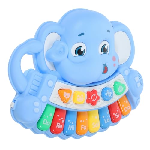 ORFOFE 1 Stück Klaviertastatur pädagogisches musikalisches frühes pädagogisches Elektrisches Orgelspielzeug Pädagogisches Klavierspielzeug Abs Blue von ORFOFE