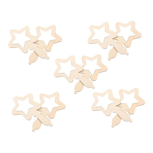 ORFOFE 10 Stück Holz-handspiegel, Sternförmig, Zum Selbermachen, Basteln, Kleine, Unzerbrechliche Spiegel Für Kunstprojekte, Kleinkinderzimmer-Dekoration Für Die Selbsterkennung des ORFOFE 10 Stück Holz-handspiegel, Sternförmig, Zum Selbermachen, Basteln, Kleine, Unzerbrechliche Spiegel Für Kunstprojekte, Kleinkinderzimmer-Dekoration Für Die Selbsterkennung des von ORFOFE