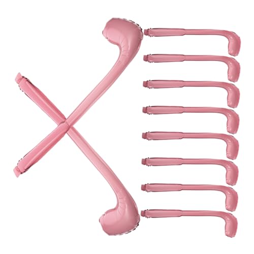 ORFOFE 10 Stück Teiliges Aufblasbare Golfclub Ballons aus Sicherem Material Farbenfrohe Partydeko mit Speziellem Design Leicht Wiederverwendbar für Geburtstagsfeiern und Teamanlässe von ORFOFE