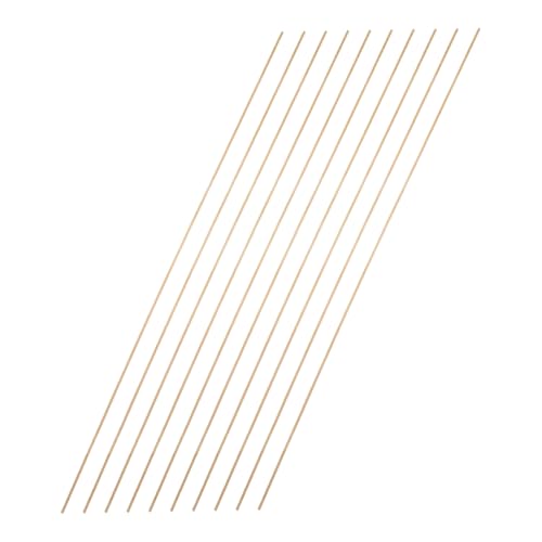 ORFOFE 10 Stück Teiliges Bambusstab DIY Windrad Bauen Stabile Kite Stäbe für Handwerksprojekte Kreative Bastelmaterialien für Einfache Montage und Langlebige Nutzung von ORFOFE
