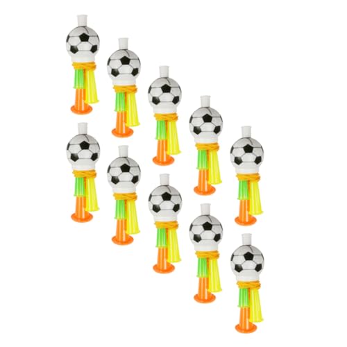 ORFOFE 10 Stück Teiliges Fußball fans Horn Laute Kunststoff Tröte mit Pfeife Langlebige Stadion Cheer Trompeten für Fußball events Party und Jubel als Fan Geschenkartikel ORFOFE 10 Stück Teiliges Fußball fans Horn Laute Kunststoff Tröte mit Pfeife Langlebige Stadion Cheer Trompeten für Fußball events Party und Jubel als Fan Geschenkartikel von ORFOFE