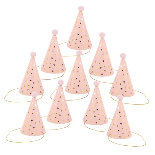 ORFOFE 10 Stück Teiliges Kleine Geburtstagshüte mit Glitzerdetails und Pompons Partyhüte für Erwachsene Farbenfrohe Partyaccessoires für Fröhliche Geburtstagsfeiern ORFOFE 10 Stück Teiliges Kleine Geburtstagshüte mit Glitzerdetails und Pompons Partyhüte für Erwachsene Farbenfrohe Partyaccessoires für Fröhliche Geburtstagsfeiern von ORFOFE