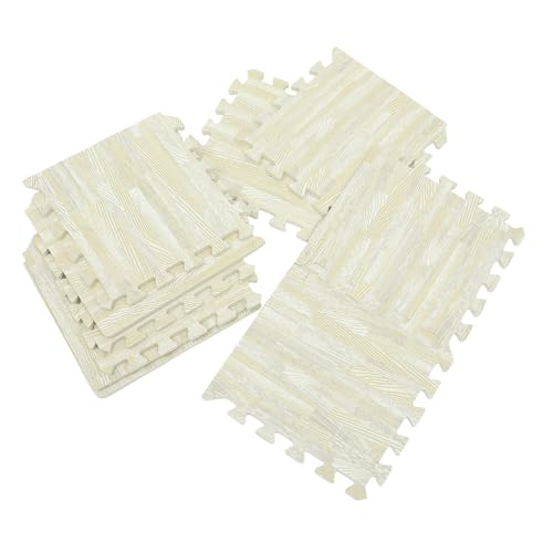 ORFOFE 10 Stück Teiliges Krabbelmatten aus Schadstofffreiem Eva Schaumstoff rutschfeste Puzzlematte mit Holzmaserung Waschbar und Langlebig als Spiel Bodenmatte für Kinderzimmer ORFOFE 10 Stück Teiliges Krabbelmatten aus Schadstofffreiem Eva Schaumstoff rutschfeste Puzzlematte mit Holzmaserung Waschbar und Langlebig als Spiel Bodenmatte für Kinderzimmer von ORFOFE