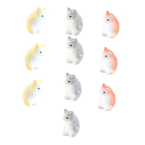 ORFOFE 10 Stück Teiliges Maus Cake Decor aus Hochwertigem Resin Niedliche Miniatur Tortenornamente in Mischfarben Realistische Tierfiguren für Kuchen Party Mikrolandschaft Deko ORFOFE 10 Stück Teiliges Maus Cake Decor aus Hochwertigem Resin Niedliche Miniatur Tortenornamente in Mischfarben Realistische Tierfiguren für Kuchen Party Mikrolandschaft Deko von ORFOFE