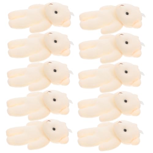 ORFOFE 10 Stück Teiliges Mini Bär Stofftier Leichte Hängepuppe aus Hochwertigem Stoff mit Guter Formbeständigkeit Süßes Cartoon Tier Dekorationsanhänger für Mädchen Schlüsselanhänger und ORFOFE 10 Stück Teiliges Mini Bär Stofftier Leichte Hängepuppe aus Hochwertigem Stoff mit Guter Formbeständigkeit Süßes Cartoon Tier Dekorationsanhänger für Mädchen Schlüsselanhänger und von ORFOFE