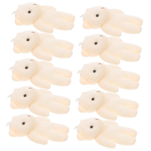 ORFOFE 10 Stück Teiliges Mini Plüschbären Anhänger Kleine Kuschelbären Deko Niedliche Stofftier Bär Schlüsselanhänger Geburtstag Valentinstag ORFOFE 10 Stück Teiliges Mini Plüschbären Anhänger Kleine Kuschelbären Deko Niedliche Stofftier Bär Schlüsselanhänger Geburtstag Valentinstag von ORFOFE
