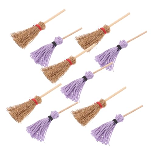 ORFOFE 10 Stück Teiliges Miniatur Besen Mop Set Realistisches Puppenhaus Zubehör für Reinigung Umweltfreundliche Langlebige Mikro landschaftsdekoration für DIY Möbel ORFOFE 10 Stück Teiliges Miniatur Besen Mop Set Realistisches Puppenhaus Zubehör für Reinigung Umweltfreundliche Langlebige Mikro landschaftsdekoration für DIY Möbel von ORFOFE